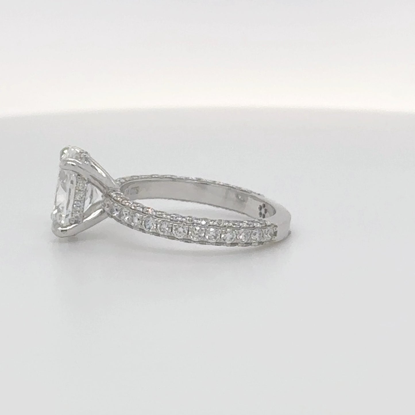 2.18 Carat Oval D/VVS2 GIA-Certified Diamond Ring